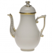 Herend Gwendolyn Coffee Pot W/Twist(27 Oz)