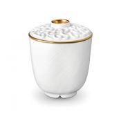 L'Objet Han Gold Green Tea Cup with Lid