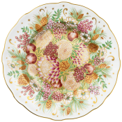 Royal Crown Derby Holiday Bouquet Accent Plate
