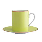 Haviland Parlon Lexington Tilleul Tall Cup & Saucer
