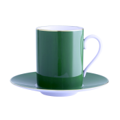 Haviland Parlon Lexington Emerald Tall Cup & Saucer