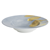 Haviland Parlon Daphne Lavende Rim Soup Plate - 9"