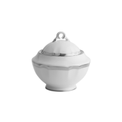 Haviland Parlon  Colette Platinum Sugar Bowl