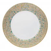 Haviland Parlon Syracuse Turquoise Presentation Plate  (No Center) - 12"