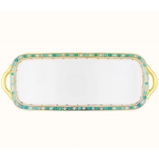 Haviland Parlon  Syracuse Turquoise Rectangular Sandwich Tray