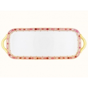Haviland Parlon  Syracuse Rose Rectangular Sandwich Tray