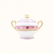 Haviland Parlon  Syracuse Rose Sugar Bowl