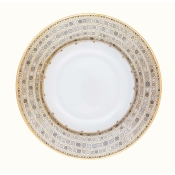 Haviland Parlon  Syracuse Taupe Rim Soup Plate