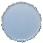 Arte Italica Imperial Light Blue Dinner Plate - 11"