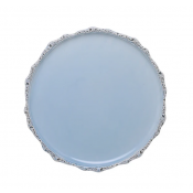Arte Italica Imperial Light Blue Bread/Canape Plate - 6"
