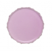 Arte Italica Imperial Light Pink Bread/Canape Plate - 6"