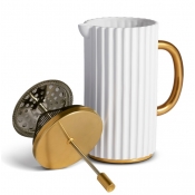L'Objet Ionic French Press Coffee Pot