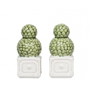 Juliska Berry & Thread Topiary Salt + Pepper Set