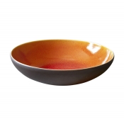 Jars Tourron Orange Deep Pasta Plate - 9.06"