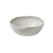 Jars Plume Perle/White Fruit Bowl - 6.3"