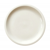 Jars Cantine Craie/White Presentation/Plate - 10.4"