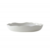 Jars Plume Perle/White Deep Dish - 10.8"