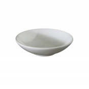 Jars Tourron Neige/White Soup Plate - 7.48"