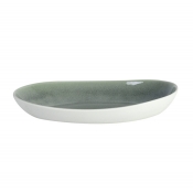 Jars Maguelone Cachemire/Grey Platter/ Oval Dish - 8.3"