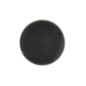 Jars Tourron Celeste/Black Canape Plate - 5.5"