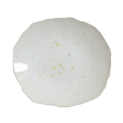 Jars Plume Nacre/White Presentation/Plate - 10.4"