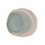 Jars Wabi Vert/Green Dessert Plate - 9.1"