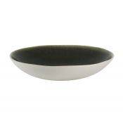 Jars Maguelone Orage Uni/Green Pasta Plate - 8.9"