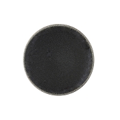 Jars Tourron Celeste/Black Bread + Butter Plate - 6.69"