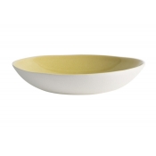 Jars Maguelone Genet/Yellow Pasta Plate Deep - 8.9"