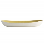 Jars Maguelone Genet/Yellow Serving Tray/Long Dish - 7"