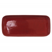 Jars Tourron Cerise/Red Platter / Cake Dish - 12.9"