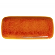 Jars Tourron Orange Platter / Cake Dish - 12.9"