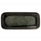Jars Tourron Samoa/Green Platter / Cake Dish - 12.9"