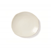 Jars Wabi Blanc/White Dessert Plate 9.1"