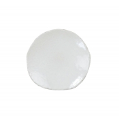 Jars Wabi Blanc/White Bread + Butter Plate - 5.91"