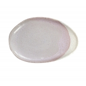 Jars Wabi Rose/Pink Platter/Oval Dish - 9.45"