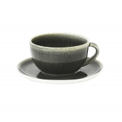 Jars Maguelone Orage Uni/Green Tea Saucer - 5.5"