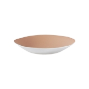 Jars Jardin De Maguelone Rhubarbe/Pink Soup Plate - 7.9"