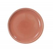 Jars Cantine Terre Cuite/Orange Dessert/Plate - 7.7"