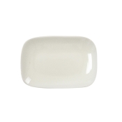Jars Maguelone Neige Ecru/White Platter/Rectangular Dish - 5.5"