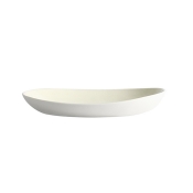 Jars Maguelone Neige Ecru/White Pasta Plate - 8.9"