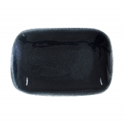 Jars Maguelone Bleu Nuit/Blue Platter/Rectangular Dish - 5.5"