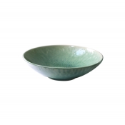 Jars Tourron Jade/Green Soup Plate - 7.48"
