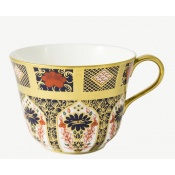 Royal Crown Derby Old Imari Solid Gold Band Breakfast Cup