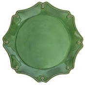 Juliska Berry & Thread Basil Scalloped Charger/Platter - 13.5"