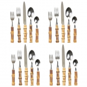 Juliska Bamboo Natural 20 Piece Set