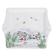 Juliska Berry & Thread North Pole Cookie Tray - 10" / Set 2