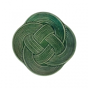 Juliska Le Panier Mystic Knot Basil Dessert/Salad Plate