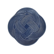 Juliska Le Panier Mystic Knot Denim Dessert/Salad Plate - 9"