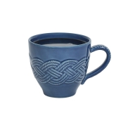 Juliska Le Panier Mystic Knot Denim Mug - 16 oz.